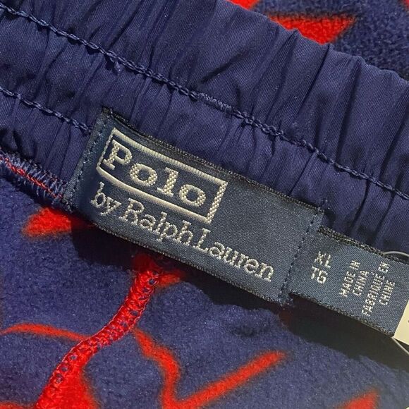 Polo Ralph Lauren Snowflake Fair-Isle Graphic Fleece Jogger Sweatpants size XL - Picture 9 of 10